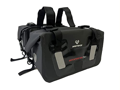 Amazon | バイク 50L大容量 ツーリングバッグ サイドバッグ 上質 防水